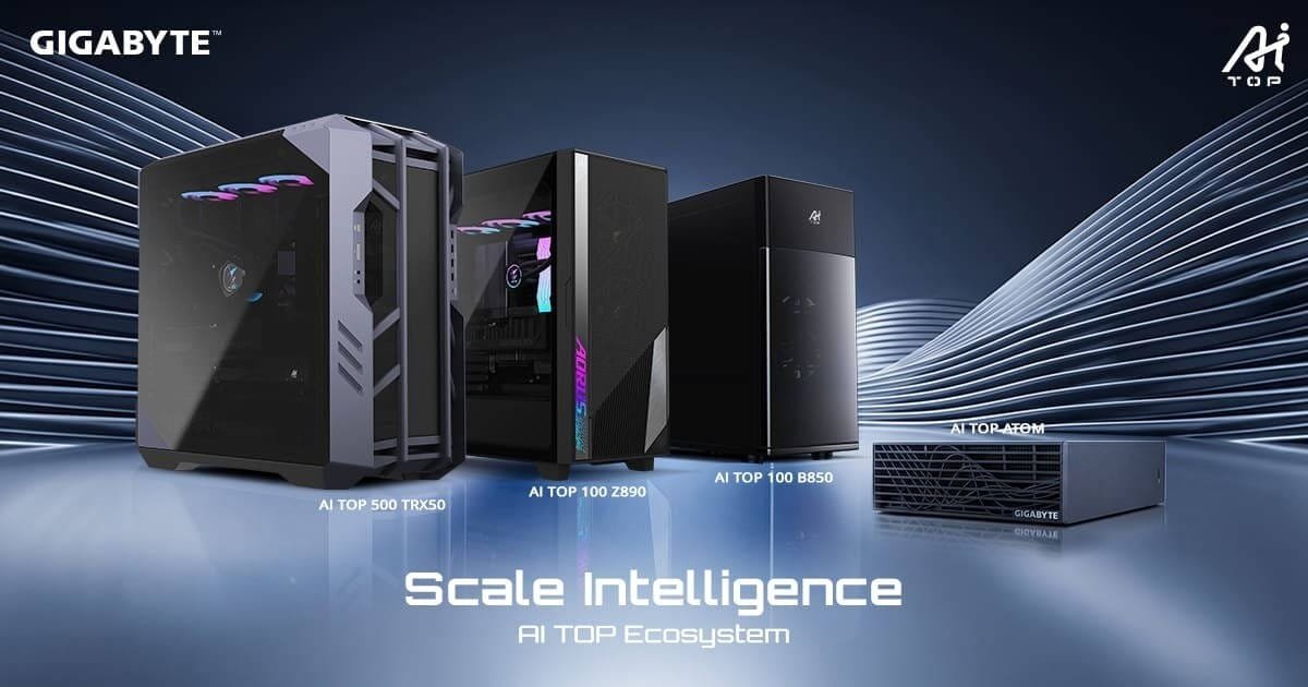 GIGABYTE y su apuesta por IA TOP: La inteligencia artificial vuelve al escritorio