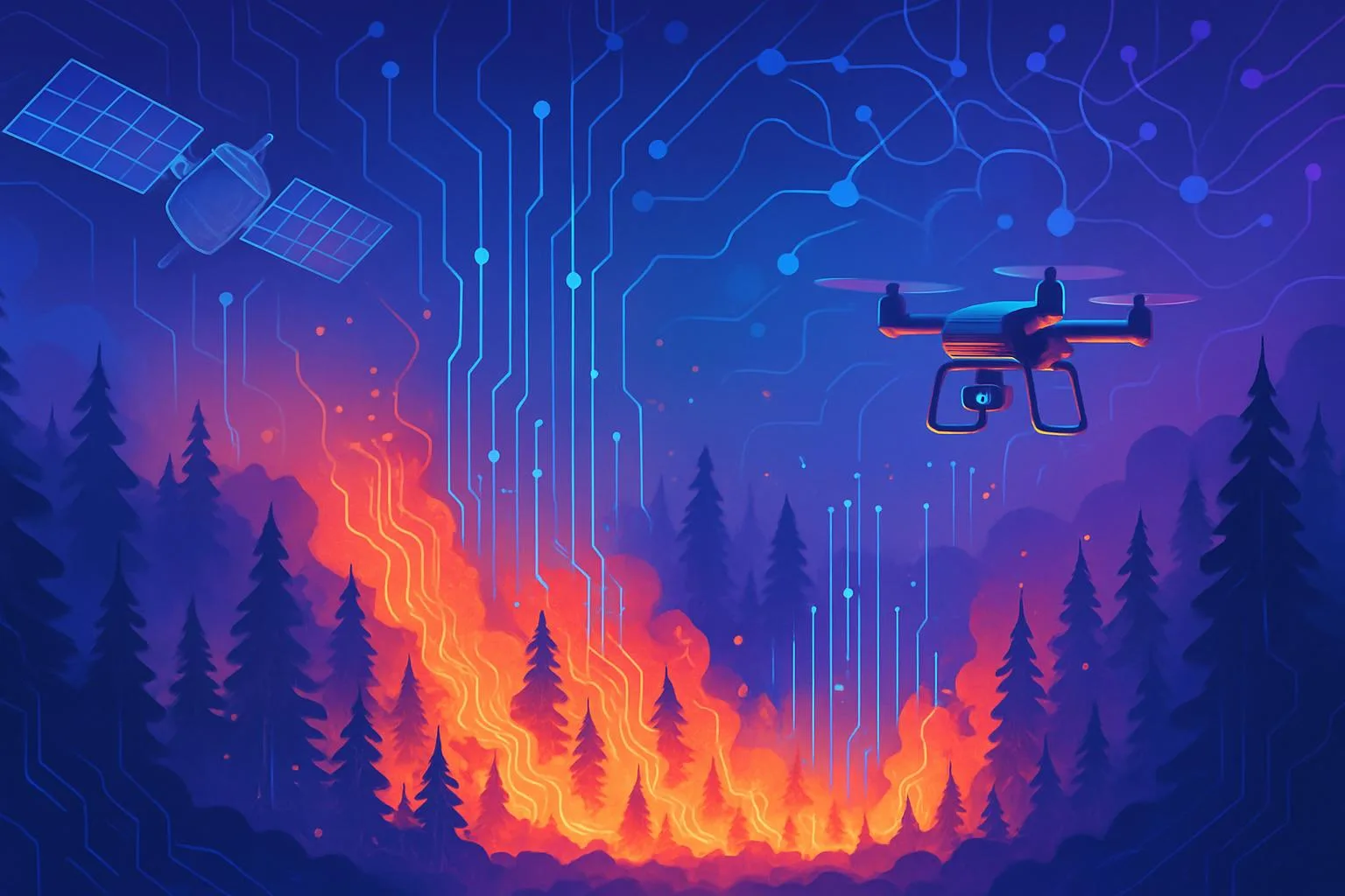 La Inteligencia Artificial y la Tecnolog&iacute;a Transforman la Lucha Contra los Incendios Forestales en Espa&ntilde;a